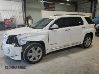 2013 GMC Terrain Denali z VIN 2GKFLZE37D6252029, wystawiony jako Copart lot #56141475 z przebiegiem 118 331 mil mil oraz Szkoda całkowita • Salvage title. Historia ofert i sprzedaży dostępna na DreamBid. Obrazek 1.