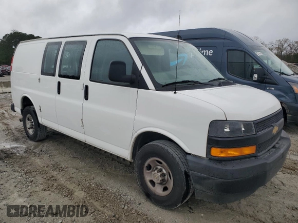 2022 Chevrolet Express Cargo с VIN 1GCWGAFPXN1217752, выставлен на аукционе Copart как лот 49950615 с пробегом 104 374 миль миль и Чистый • Clean title. История ставок и продаж доступна на DreamBid. Изображение 4.