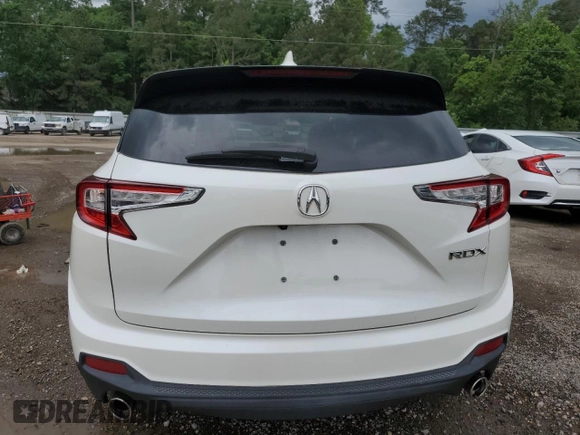 2019 Acura RDX with VIN 5J8TC1H35KL022524, listed as a Copart auction lot 53911695 with 92,277 mi miles and Salvage title. Bid and sale history available at DreamBid. Image 6.