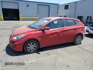 2013 Hyundai Accent GS with VIN KMHCT5AE6DU071242, listed as a Copart auction lot 63947335 with 250,128 mi miles and Clean title. Bid and sale history available at DreamBid. Image 1.