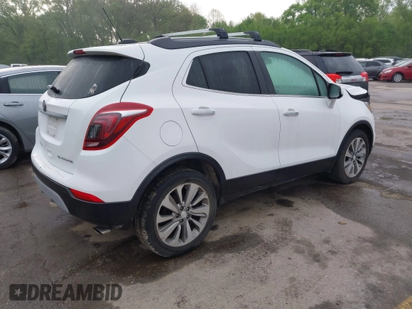 2017 Buick Encore Preferred with VIN KL4CJASBXHB059713, listed as a IAAI auction lot 42105877 with 141,749 mi miles and . Bid and sale history available at DreamBid. Image 4.