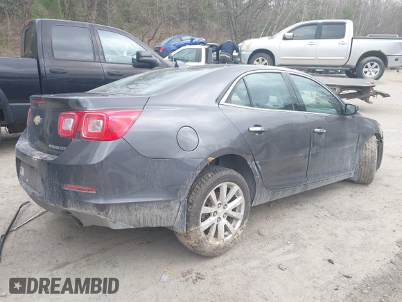 2013 Chevrolet Malibu LTZ with VIN 1G11H5SAXDF190062, listed as a IAAI auction lot 42038247 with 98,086 mi miles and . Bid and sale history available at DreamBid. Image 4.