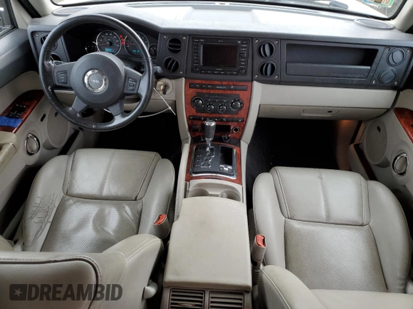 2007 Jeep Commander Limited with VIN 1J8HG58267C623478, listed as a Copart auction lot 72566894 with 136,996 mi miles and Salvage title. Bid and sale history available at DreamBid. Image 8.