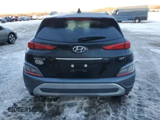 2022 Hyundai Kona Limited with VIN KM8K53A36NU902118, listed as a Copart auction lot 45153975 with 30,597 mi miles and Salvage Title. Bid and sale history available at carsss.com. Image 6.