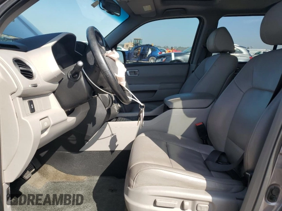 2014 Honda Pilot EX-L with VIN 5FNYF3H71EB002482, listed as a Copart auction lot 46395005 with 115,822 mi miles and Salvage Title. Bid and sale history available at carsss.com. Image 7.