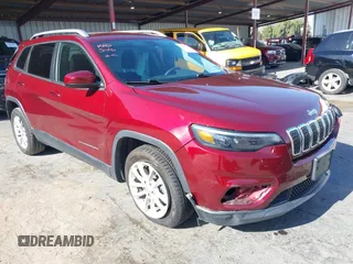 2020 Jeep Cherokee Latitude with VIN 1C4PJLCB4LD648903, listed as a IAAI auction lot 42267209 with 20,133 mi miles and . Bid and sale history available at DreamBid. Image 1.