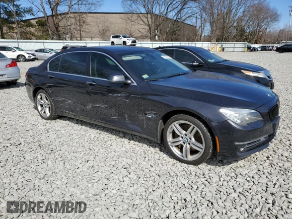 2013 BMW 7 Series 740Li xDrive с VIN WBAYF4C54DD127572, выставлен на аукционе Copart как лот 47372445 с пробегом 150 981 миль миль и Чистый • Clean title. История ставок и продаж доступна на DreamBid. Изображение 4.