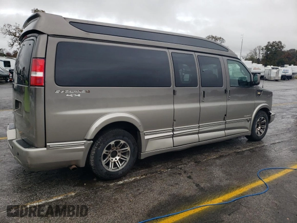 2019 Chevrolet Express Cargo z VIN 1GCWGBFG9K1233619, wystawiony jako Copart lot #78674184 z przebiegiem 102 580 mil mil oraz Szkoda całkowita • Salvage title. Historia ofert i sprzedaży dostępna na DreamBid. Obrazek 3.