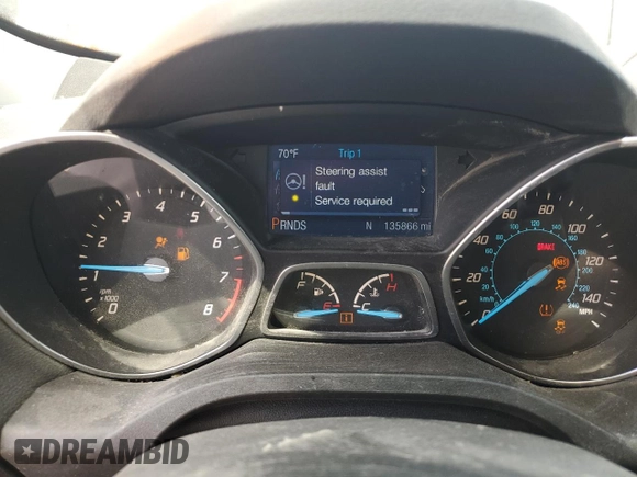 2013 Ford Escape SE with VIN 1FMCU9G96DUD66971, listed as a Copart auction lot 58507505 with 135,866 mi miles and Salvage title. Bid and sale history available at DreamBid. Image 9.
