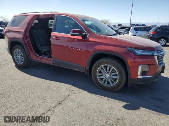 2022 Chevrolet Traverse LT Cloth with VIN 1GNEVGKW6NJ107130, listed as a Copart auction lot 43944025 with 59,900 mi miles and Salvage title. Bid and sale history available at DreamBid. Image 4.