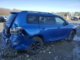 2008 Toyota Highlander with VIN JTEES41A082020825, listed as a Copart auction lot 50257665 with 189,308 mi miles and Salvage Title. Bid and sale history available at carsss.com. Image 3.