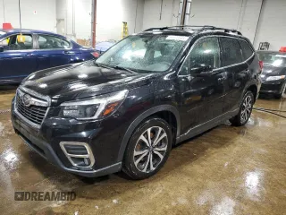 2021 Subaru Forester Limited with VIN JF2SKAUC0MH472057, listed as a Copart auction lot 60138505 with 67,333 mi miles and Salvage title. Bid and sale history available at DreamBid. Image 1.