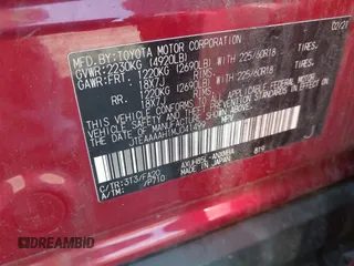 2021 Toyota Venza LE z VIN JTEAAAAH1MJ041499, wystawiony jako IAAI lot #42203730 z przebiegiem 71 660 mil mil oraz . Historia ofert i sprzedaży dostępna na DreamBid. Obrazek 9.