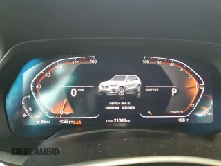 2021 BMW X5 xDrive40i with VIN 5UXCR6C0XM9G02456, listed as a Copart auction lot 63349365 with 21,086 mi miles and Clean title. Bid and sale history available at DreamBid. Image 9.