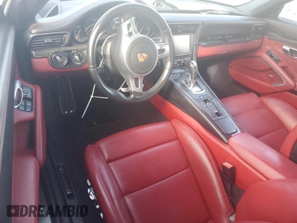 2016 Porsche 911 Turbo S with VIN WP0CD2A9XGS178233, listed as a Copart auction lot 75118664 with 41,481 mi miles and Salvage Title. Bid and sale history available at DreamBid. Image 8.