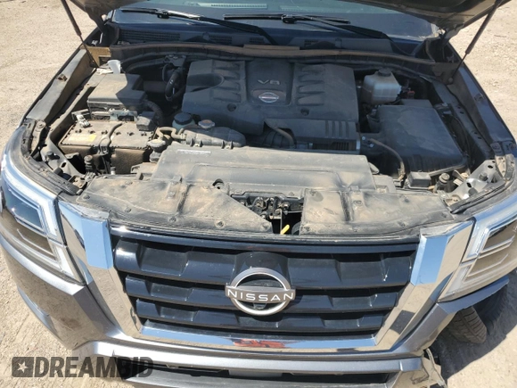 2022 Nissan Armada SL with VIN JN8AY2BD0N9675668, listed as a Copart auction lot 68256954 with 35,908 mi miles and Salvage Title. Bid and sale history available at carsss.com. Image 13.