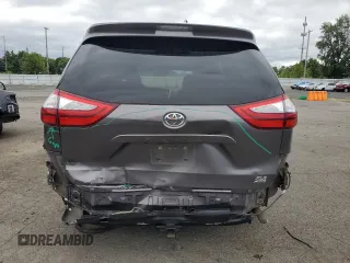 2015 Toyota Sienna Limited with VIN 5TDDK3DC4FS096402, listed as a Copart auction lot 59306665 with 117,012 mi miles and Salvage title. Bid and sale history available at DreamBid. Image 6.
