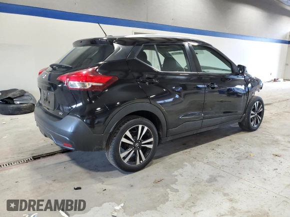 2019 Nissan Kicks SR with VIN 3N1CP5CU8KL553041, listed as a Copart auction lot 88659775 with 0 mi miles and Salvage Title. Bid and sale history available at carsss.com. Image 3.