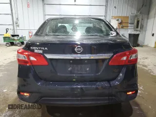 2019 Nissan Sentra S with VIN 3N1AB7AP4KY333882, listed as a Copart auction lot 88328655 with 83,326 mi miles and Salvage Title. Bid and sale history available at DreamBid. Image 6.