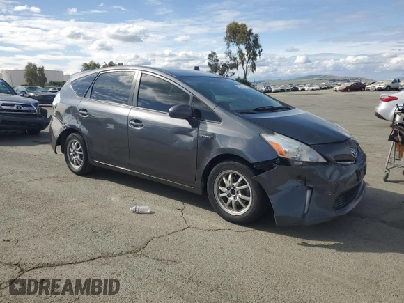 2013 Toyota Prius Two with VIN JTDZN3EU7D3211772, listed as a Copart auction lot 54561975 with 213,887 mi miles and Salvage Title. Bid and sale history available at carsss.com. Image 4.