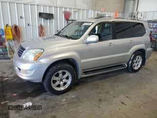2007 Lexus GX 470 with VIN JTJBT20X670136469, listed as a Copart auction lot 46375485 with 210,593 mi miles and Clean Title. Bid and sale history available at carsss.com. Image 1.