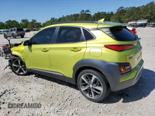 2019 Hyundai Kona Ultimate с VIN KM8K53A54KU361003, выставлен на аукционе Copart как лот 51827155 с пробегом 56 388 миль миль и Чистый • Clean title. История ставок и продаж доступна на DreamBid. Изображение 2.