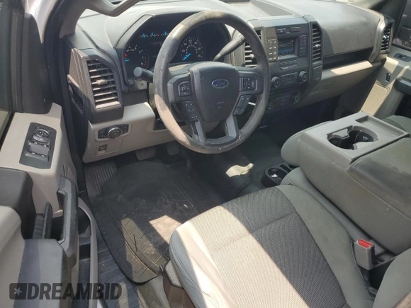 2015 Ford F-150 XL with VIN 1FTEX1C89FFB07773, listed as a Copart auction lot 59059985 with 279,558 mi miles and Salvage title. Bid and sale history available at DreamBid. Image 8.