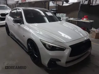2018 Infiniti Q50 Sport z VIN JN1EV7APXJM354228, wystawiony jako IAAI lot #42141604 z przebiegiem 108 150 mil mil oraz . Historia ofert i sprzedaży dostępna na DreamBid. Obrazek 1.