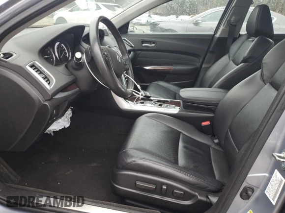 2015 Acura TLX V6 Tech with VIN 19UUB2F55FA015642, listed as a Copart auction lot 51804335 with 55,342 mi miles and Clean Title. Bid and sale history available at carsss.com. Image 7.