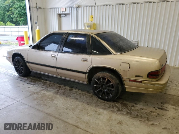 1993 Buick Regal Custom with VIN 2G4WB54L4P1411904, listed as a Copart auction lot 56564455 with 112,248 mi miles and Salvage title. Bid and sale history available at DreamBid. Image 2.