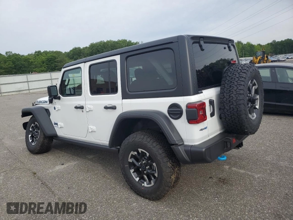 2025 Jeep Wrangler Rubicon z VIN 1C4RJXR66SW602471, wystawiony jako Copart lot #58302595 z przebiegiem 297 mil mil oraz Czysty tytuł • Clean title. Historia ofert i sprzedaży dostępna na DreamBid. Obrazek 2.