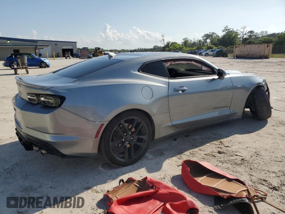 2023 Chevrolet Camaro LT1 with VIN 1G1FF1R75P0157539, listed as a Copart auction lot 51412935 with 16,313 mi miles and Salvage Title. Bid and sale history available at DreamBid. Image 3.