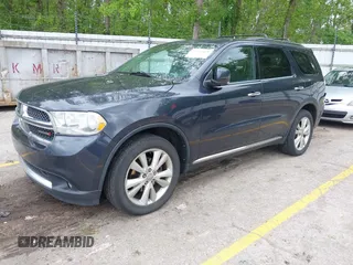 2013 Dodge Durango Crew z VIN 1C4RDJDG9DC602506, wystawiony jako IAAI lot #42306428 z przebiegiem 195 613 mil mil oraz . Historia ofert i sprzedaży dostępna na DreamBid. Obrazek 2.
