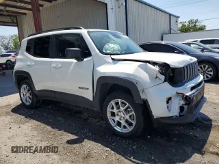 2023 Jeep Renegade Latitude with VIN ZACNJDB13PPP25545, listed as a Copart auction lot 52285225 with 38,394 mi miles and Non Repairable. Bid and sale history available at carsss.com. Image 4.