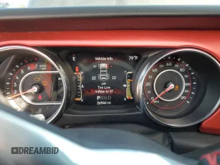 2022 Jeep Wrangler Unlimited Rubicon with VIN 1C4HJXFN9NW256461, listed as a Copart auction lot 43188065 with 26,944 mi miles and Salvage title. Bid and sale history available at DreamBid. Image 9.