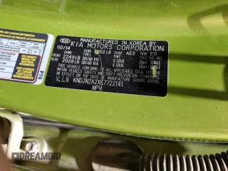 2014 Kia Soul with VIN KNDJN2A2XE7722141, listed as a Copart auction lot 45986365 with 157,075 mi miles and Salvage Title. Bid and sale history available at carsss.com. Image 14.