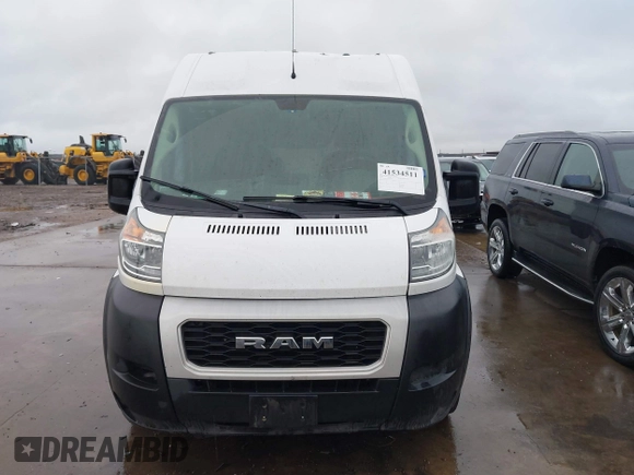 2020 Ram ProMaster Cargo with VIN 3C6TRVDG6LE113428, listed as a IAAI auction lot 41534511 with 116,231 mi miles and . Bid and sale history available at carsss.com. Image 12.