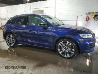 2020 Audi SQ5 Premium Plus with VIN WA1B4AFY2L2013612, listed as a Copart auction lot 73253784 with 36,034 mi miles and Salvage Title. Bid and sale history available at DreamBid. Image 4.
