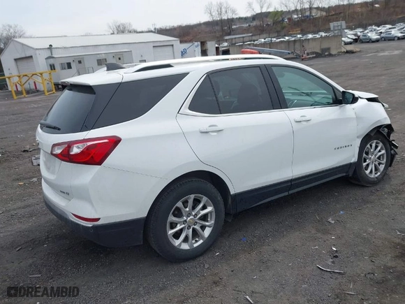 2020 Chevrolet Equinox LT with VIN 2GNAXUEVXL6168646, listed as a IAAI auction lot 41941475 with 131,800 mi miles. Bid and sale history available at carsss.com. Image 4.