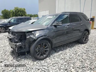 2018 Ford Explorer XLT z VIN 1FM5K7D88JGC64032, wystawiony jako Copart lot #58761555 z przebiegiem 92 190 mil mil oraz Nie do naprawy • Non repairable. Historia ofert i sprzedaży dostępna na DreamBid. Obrazek 1.