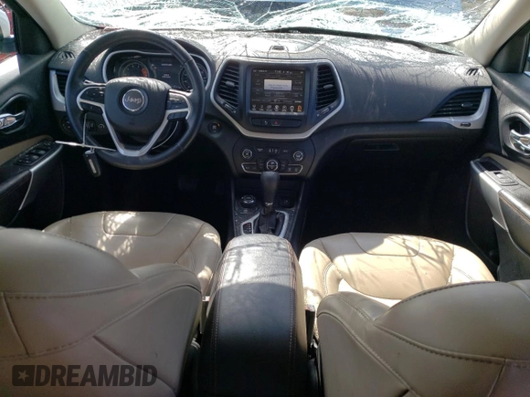 2018 Jeep Cherokee Limited with VIN 1C4PJMDX7JD610238, listed as a Copart auction lot 49059815 with 73,747 mi miles and Salvage Title. Bid and sale history available at carsss.com. Image 8.