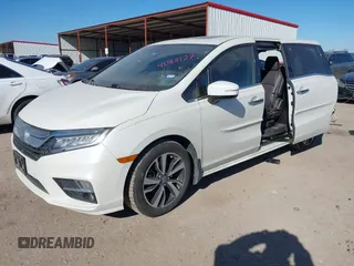 2018 Honda Odyssey Elite with VIN 5FNRL6H94JB065862, listed as a IAAI auction lot 41382127 with 101,774 mi miles and . Bid and sale history available at DreamBid. Image 17.