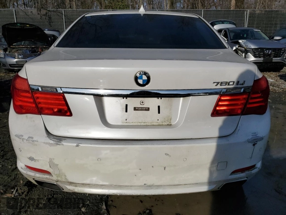 2012 BMW 7 Series 750Li xDrive с VIN WBAKC8C53CC436203, выставлен на аукционе Copart как лот 84755194 с пробегом 93 254 миль миль и Чистый • Clean title. История ставок и продаж доступна на DreamBid. Изображение 6.