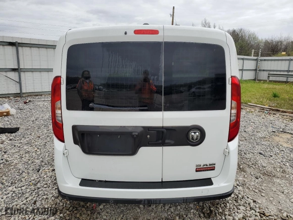 2018 Ram ProMaster City Wagon SLT with VIN ZFBERFBB1J6H90605, listed as a Copart auction lot 81418183 with 100,712 mi miles. Bid and sale history available at carsss.com. Image 6.