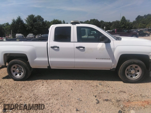 2017 Chevrolet Silverado 1500 Work Truck with VIN 1GCVKNEH5HZ255472, listed as a IAAI auction lot 39593139 with 116,806 mi miles. Bid and sale history available at carsss.com. Image 13.