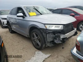 2018 Audi SQ5 Premium Plus with VIN WA1A4AFYXJ2018372, listed as a Copart auction lot 76720514 with 78,248 mi miles and Salvage Title. Bid and sale history available at DreamBid. Image 4.