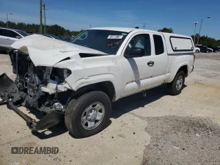 2023 Toyota Tacoma SR z VIN 3TYRX5GN5PT071577, wystawiony jako Copart lot #51840175 z przebiegiem 46 472 mil mil oraz Szkoda całkowita • Salvage title. Historia ofert i sprzedaży dostępna na DreamBid. Obrazek 1.