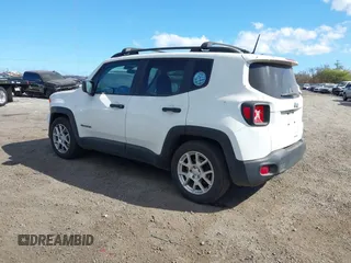 2020 Jeep Renegade Sport with VIN ZACNJAAB7LPL12899, listed as a IAAI auction lot 41227832 with 46,698 mi miles and . Bid and sale history available at carsss.com. Image 3.
