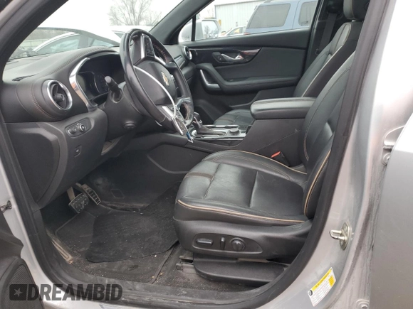 2019 Chevrolet Blazer Premier z VIN 3GNKBFRS5KS606634, wystawiony jako Copart lot #86372164 z przebiegiem 108 262 mil mil oraz Szkoda całkowita • Salvage title. Historia ofert i sprzedaży dostępna na DreamBid. Obrazek 7.