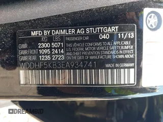 2014 Mercedes-Benz E 350 Sport z VIN WDDHF5KB3EA934741, wystawiony jako IAAI lot #42600302 z przebiegiem 143 894 mil mil oraz . Historia ofert i sprzedaży dostępna na DreamBid. Obrazek 9.